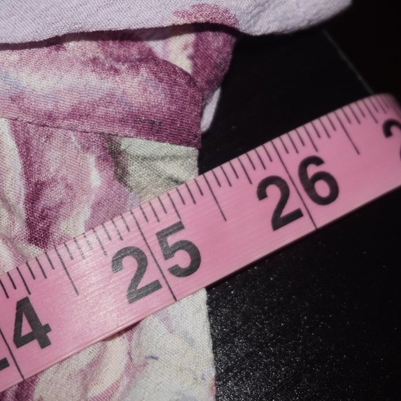 Vintage 90s Floral Slip Midi Dress 16 - Picture 6 of 7